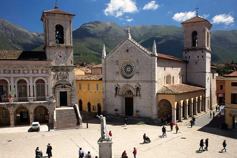 Veduta di Norcia